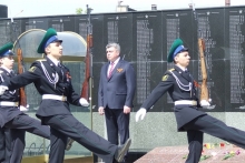 9 мая, Набережные Челны, парад Победы и возложение венков к Вечному огню