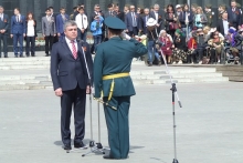 9 мая, Набережные Челны, парад Победы и возложение венков к Вечному огню