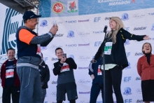 Гульнара Галкина-Самитова победила на дистанции 10 км на 'Казанском марафоне'