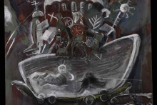 В Картинной галерее посетителей накормили настоящей ухой