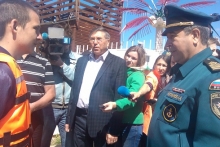 В Набережных Челнах сегодня открыли городские пляжи