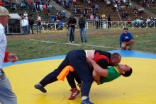 Абсолютный батыр Сабантуя второй год подряд племянник 'Копченого' - Эльдар Хамитов