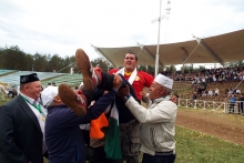 Абсолютный батыр Сабантуя второй год подряд племянник 'Копченого' - Эльдар Хамитов