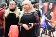 Челнинский модельер Анна Рачкова показала свою коллекцию одежды в галерее Зураба Церетели