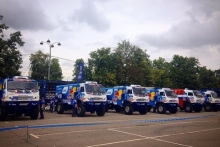 Как проверяли грузовики КАМАЗ перед стартом ралли «Шелковый путь»