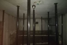 В доме 53/28 ведутся восстановительные работы (фото)