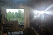 В доме 53/28 ведутся восстановительные работы (фото)