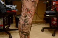 «А на правой ноге - профиль Сталина...»: Политика диктует моду на татуировки