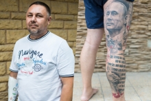 «А на правой ноге - профиль Сталина...»: Политика диктует моду на татуировки