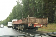 В Удмуртии сегодня в столкновении с полуприцепом погибли водители 2 легковых автомобилей