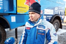 Рустам Минниханов проводил 'КАМАЗ-мастер' на 'Дакар-2017' и протестировал гоночный 'КАМАЗ'