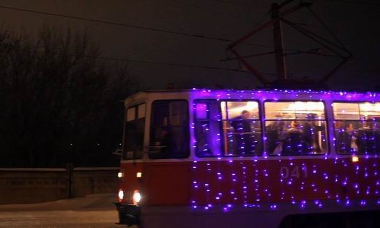 Изменение размера трамвай