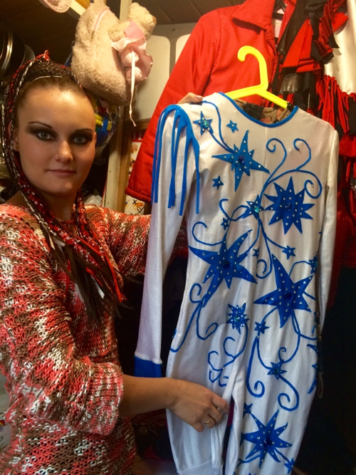 Зимний костюм Лилии Халиковой.